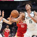 Minimal offense leads to the Bucks getting blown out by the Rockets