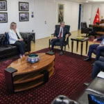 Parti lideri Özgür Özel, TÜSİAD Başkanı Ozan Diren ile görüştü