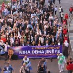 Li Amedê bi hezaran kes meşiyan: Divê statuya Rêber Apo were diyarkirin