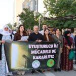 Şirnex’te uyuşturucuya karşı açıklama