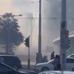 Brüksel’de grev günü polisle çatışma