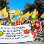 Ciwanan nobeta ji Rêber Apo re azadî ya li Cenevreyê dewr girt
