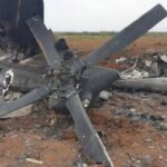 Helîkoptera leşkerî ya Erebistana Siûdî ket