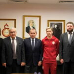 Rus Büyükelçilerin ve Başkonsoloslarının Galatasaray’u Ziyaret Ettikleri