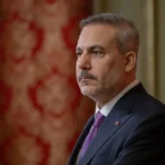 Hakan Fidan, Herzog konuşurken salonu terk etti