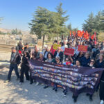 Ankara Gar Katliamı’nda katledilenler Karşıyaka mezarlığında anıldı: Adalet