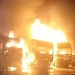 Beylikdüzü’nde 4 tır kundaklandı; kaçan şüpheliler aranıyor