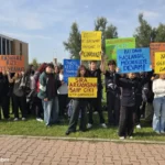 Gebze Teknik’te 2 öğrenci haksız yere yurttan atılmasına karşı eylem