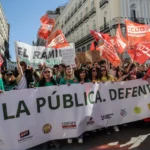 Madrid’ta Eğitim Grevisi: Polis’in Gençlerinizi Gözaltında