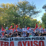 Madrid’de Eğitim Grevinin 4. Günü: Öğretmenler Otoyolun Trafikini Kapattı