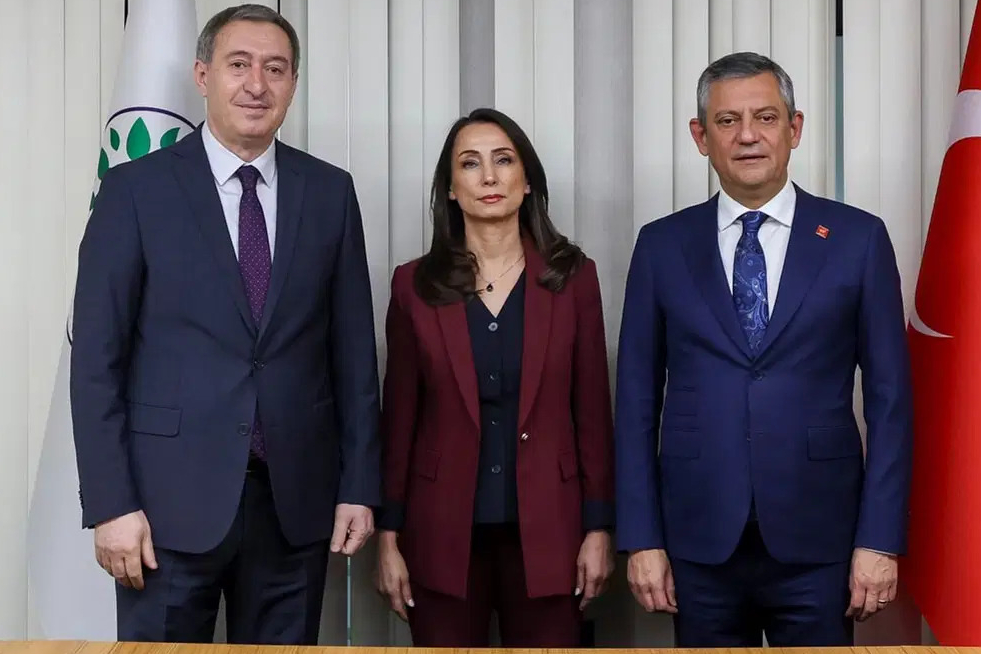 Parti lideri Özgür Özel ile DEM Parti eş genel başkanları arasında ‘süreç’ görüşmesi