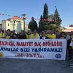 Eğitim Sen İzmir’den Gözaltı Tepkisi: Sendikal Faaliyet Suç Değildir