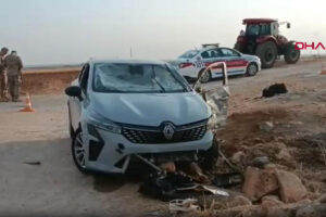 Mardin’de facia: Su kanalına uçan otomobildeki 4’ü çocuk 6 kişi hayatını kaybetti