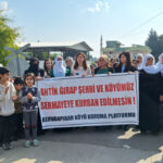 Kervanpınar’da GES Talanına Karşı Direniş 4. Gününde: Toprağımızı Vermeyeceğiz