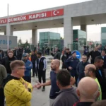 Edirne Hamzabeyli Sınır Kapısı’nda Tır Şoförlerinden Dozvola Eylemi