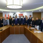 Özgür Özel, Sosyal Demokrasi Derneği heyetiyle görüştü: İşbirliği protokolü imzalandı