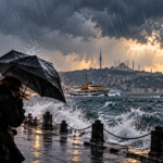 İstanbul’da iş çıkışı öncesi kritik uyarı: Fırtına Anadolu Yakası’na kayıyor!