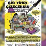 64 karikatüristten hayvanlar için “Bir Yuva Çizeceksin” sergisi