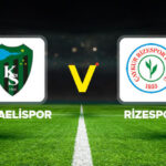 Canlı Anlatım: Kocaelispor – Çaykur Rizespor maçı