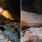 Bursa’da sağanak köprüyü çökertti: Sürücüler mahsur kaldı
