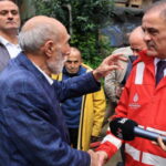 İBB Başkan Vekili Nuri Aslan, selin vurduğu Ayazağa’da: ‘Bir daha olmaması için