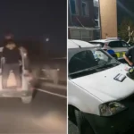 Başakşehir’de otomobil kapısından sarkan yolcuya para cezası: Araç trafikten men
