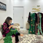Jina destrengîn hunera xwe dike mertalê debara jiyana xwe