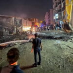 Hatay Defne’de Konteyner Yangını: İşçi Yatakhanesi Küle Döndü