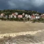 Bartın Amasra’da Hafif Fırtına Sonrasında Güneş Gökyüzü