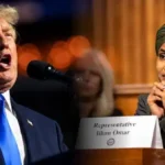 Trump’tan İlhan Omar’a Ağır Suçlama: İstifa Çağrısı