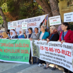 Deştinliler Çimento Fabrikasına Karşı Adalet Nöbetini Sürdürüyor