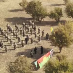 Gerîlayên HPJ’ê di Salvegera 34’emîn de Şehîd Bêrîtan Bibîr anîn