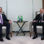 Dışişleri Bakanı Fidan ve Azerbeylk Cumhuriyeti Başkanı, Bakü’de buluştu
