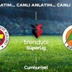 CANLI ANLATIM: Fenerbahçe – Alanyaspor | Trendyol Süper Lig 8. hafta mücadelesi