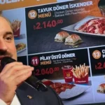AKP’li Vekilin Dönerine Havalimanında 2.995 TL Etiketi Sosyal Medyayı Salladı