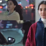 Helin Kandemir sette yanlış taksiye bindi. “Zincirlikuyu turu yaptığım kamera arkası