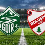Iğdırspor-Boluspor maçı saat kaçta ve hangi kanalda?