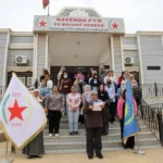 Li gelek navendên Kongra Star destdirêjiya li ser wêneyên şehîdan hate şermezarkirin