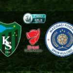 Kocaelispor-Eti Gübre Mazıdağı Fosfat Spor | CANLI (Ziraat Türkiye Kupası)