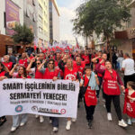 Smart Solar İşçilerinden İzmir’de Kararlılık Yürüyüşü: ‘Bölemeyeceksiniz