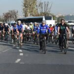 Tarihi Yarımada’da yaklaşık 750 kişi pedal çevirdi
